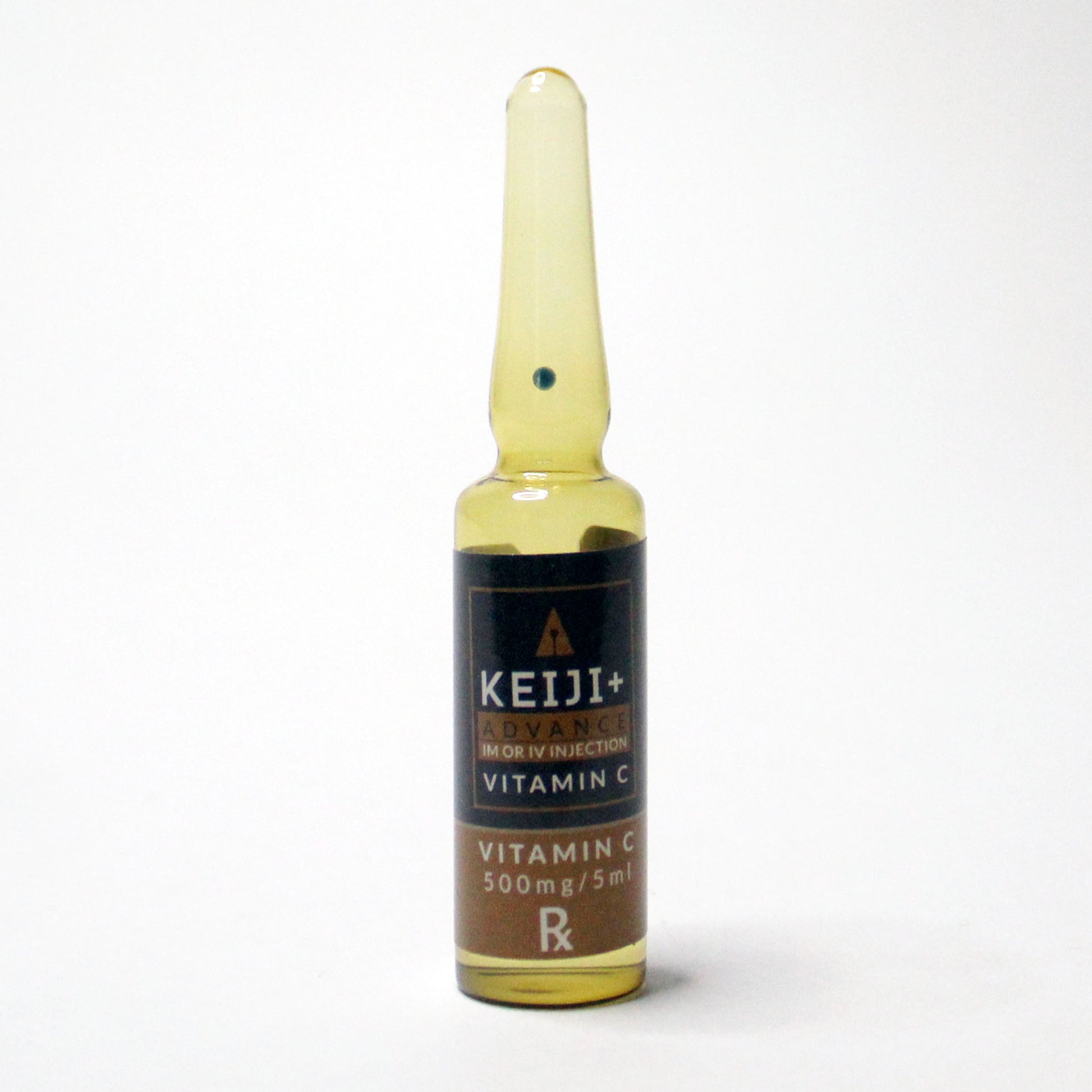 An ampoule of Keiji Plus Advance Vitamin C.